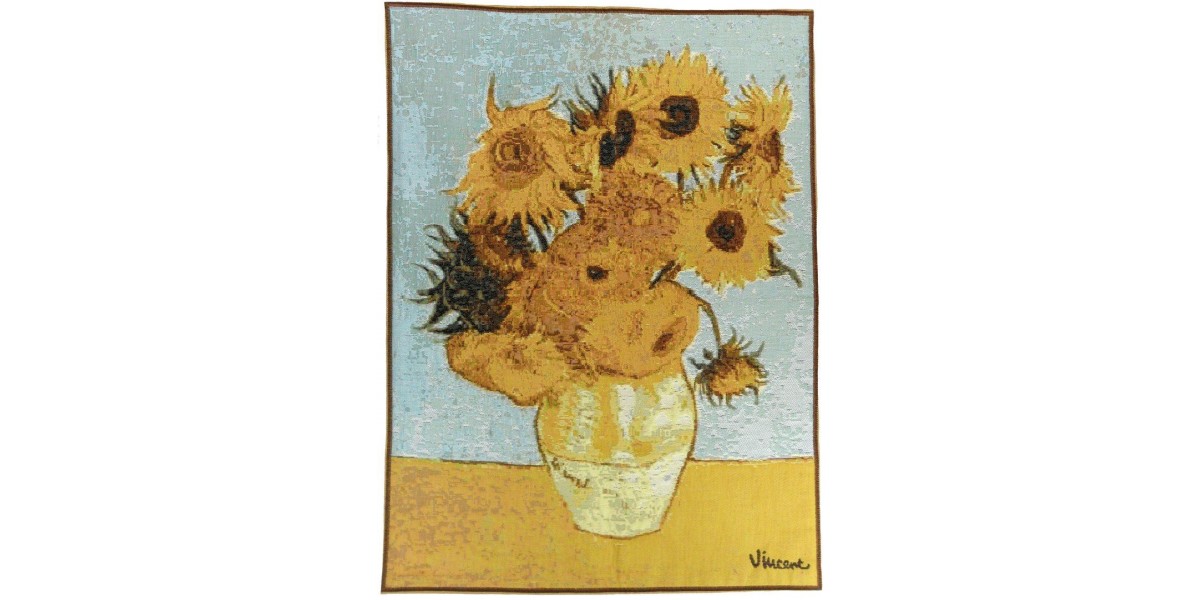Gobelín Tapisserie  Les Tournesols, Van Gogh